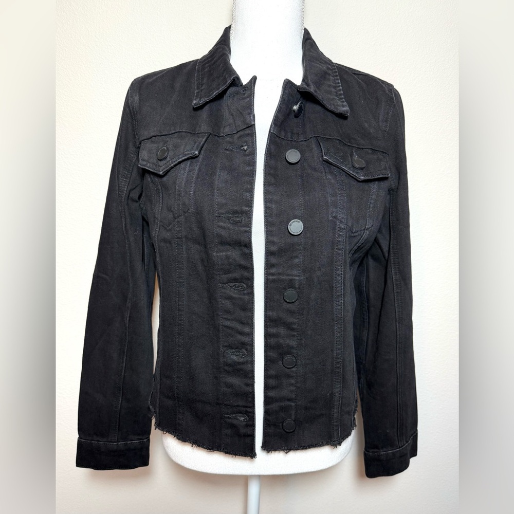 NWT Custom BLANKNYC Cross Rhinestone Distressed B… - image 2